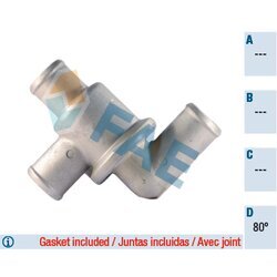 Termostat chladenia FAE 5338980