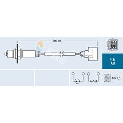 Lambda sonda FAE 75605