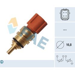 Snímač teploty chladiacej kvapaliny FAE 33358