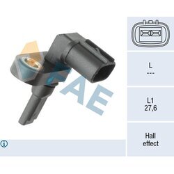 Snímač počtu otáčok kolesa FAE 78705