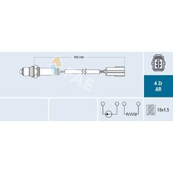 Lambda sonda FAE 75607