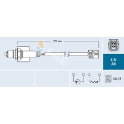 Lambda sonda FAE 75674