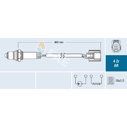 Lambda sonda FAE 75712