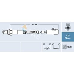 Lambda sonda FAE 77418