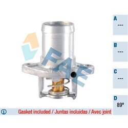 Termostat chladenia FAE 5321089