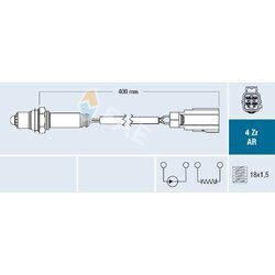 Lambda sonda FAE 75630