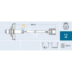 Lambda sonda FAE 75636