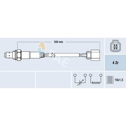 Lambda sonda FAE 77349