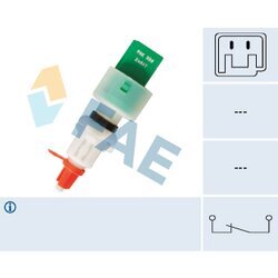 Spínač ovládania spojky (pre tempomat) FAE 24667