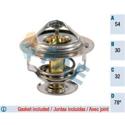 Termostat chladenia FAE 5302378