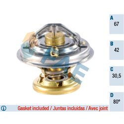 Termostat chladenia FAE 5320480