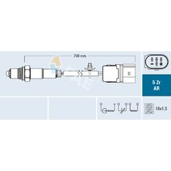 Lambda sonda FAE 75104