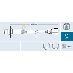 Lambda sonda FAE 75679