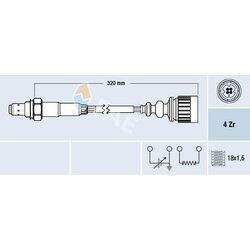 Lambda sonda FAE 77172