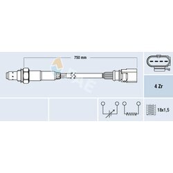 Lambda sonda FAE 77399