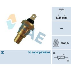 Snímač teploty chladiacej kvapaliny FAE 31310