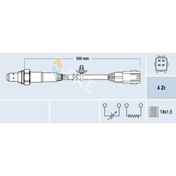 Lambda sonda FAE 77699