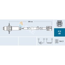 Lambda sonda FAE 75678