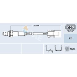 Lambda sonda FAE 77231