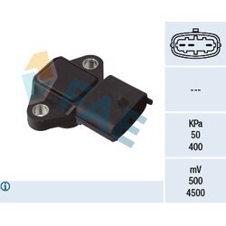 Snímač tlaku v sacom potrubí FAE 15182
