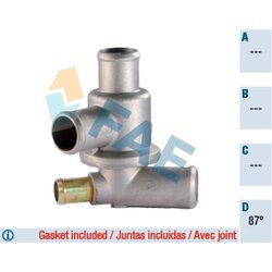 Termostat chladenia FAE 5334587