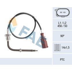 Snímač teploty výfukových plynov FAE 68137