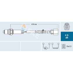 Lambda sonda FAE 75711