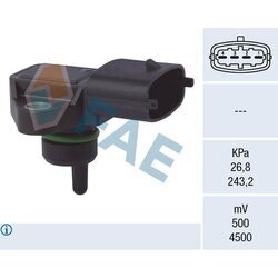 Snímač tlaku v sacom potrubí FAE 15124