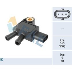 Snímač tlaku výfukových plynov FAE 16164