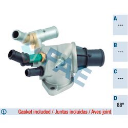 Termostat chladenia FAE 5338288