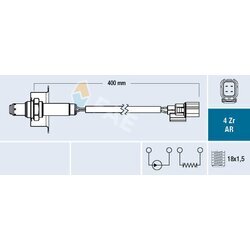 Lambda sonda FAE 75657