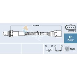 Lambda sonda FAE 77697