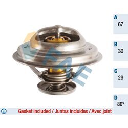 Termostat chladenia FAE 5301680