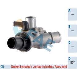 Termostat chladenia FAE 5336380