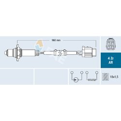 Lambda sonda FAE 75631