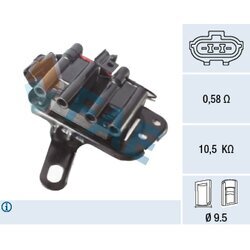 Zapaľovacia cievka FAE 80432