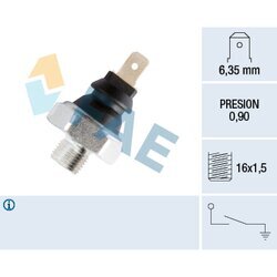 Olejový tlakový spínač FAE 12935