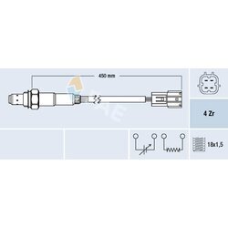 Lambda sonda FAE 77393