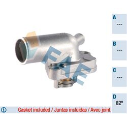 Termostat chladenia FAE 5332582