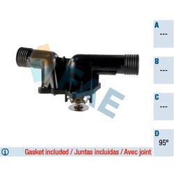 Termostat chladenia FAE 5342795