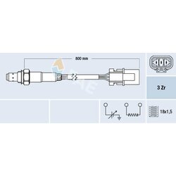 Lambda sonda FAE 77230