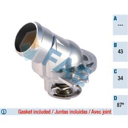 Termostat chladenia FAE 5323087