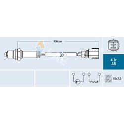 Lambda sonda FAE 75619