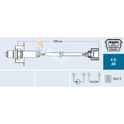 Lambda sonda FAE 75642