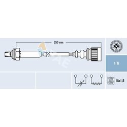 Lambda sonda FAE 77355