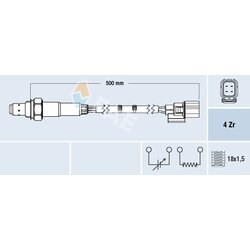 Lambda sonda FAE 77659