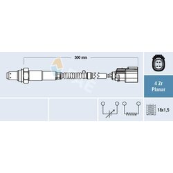 Lambda sonda FAE 77782