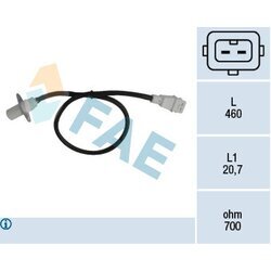 Snímač impulzov kľukového hriadeľa FAE 79002