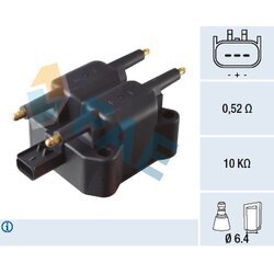 Zapaľovacia cievka FAE 80349