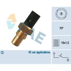 Teplotný spínač kontrolky teploty chladenia FAE 35280